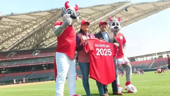 Caliente.mx presenta alianza con Diablos Rojos